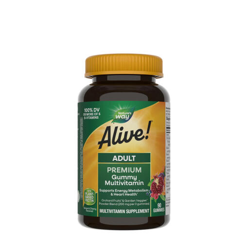 Natures Way - Nature's Way - Alive!® Premium Adult Multivitamin Gummies (90 Gummies)