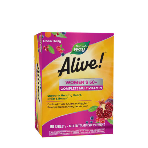 Natures Way - Nature's Way - Alive!® Women’s 50+ Complete Multivitamin (50 Tablets)