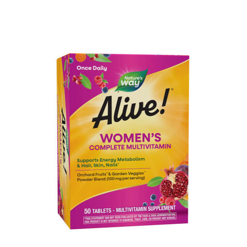 Natures Way - Nature's Way - Alive!® Women's Complete Multivitamin (50 Tablets)