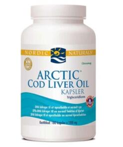 Nordic Naturals - (Danish Label) Arctic Cod Liver Oil Caps