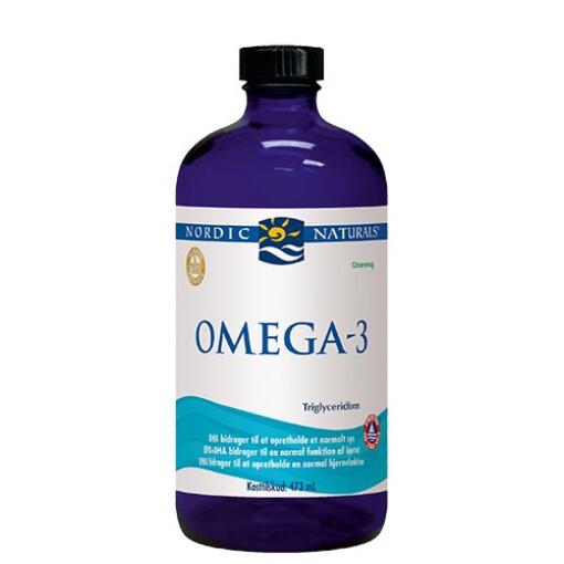Nordic Naturals - (Danish Label) Omega-3 Fiskeolie