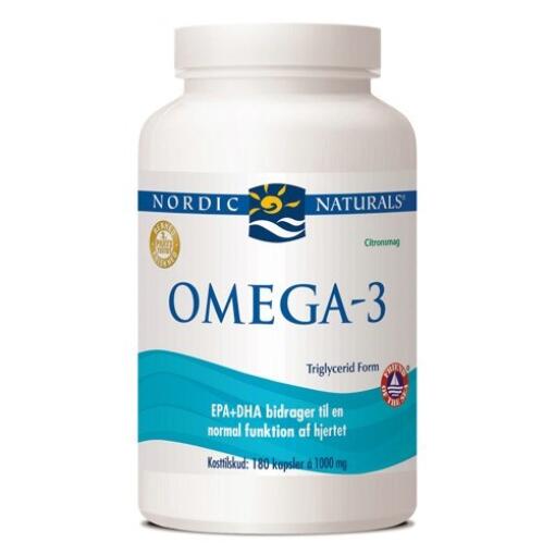 Nordic Naturals - (Danish Label) Omega-3 Fiskeolie
