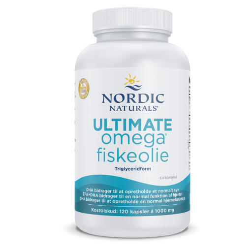 Nordic Naturals - (Danish Label) Ultimate Omega Fiskeolie