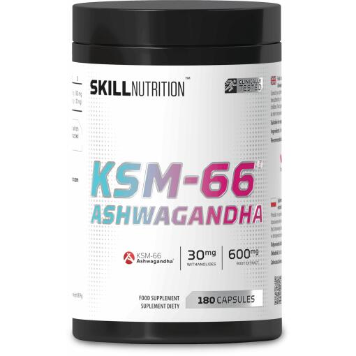 Skill Nutrition - KSM-66 Ashwagandha - 180 vegan caps