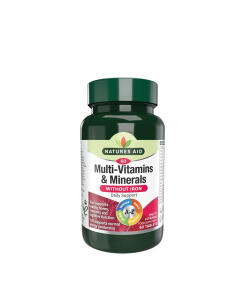 Natures Aid - Natures Aid Multi-Vitamins & Minerals (without Iron) (60 Tablets)