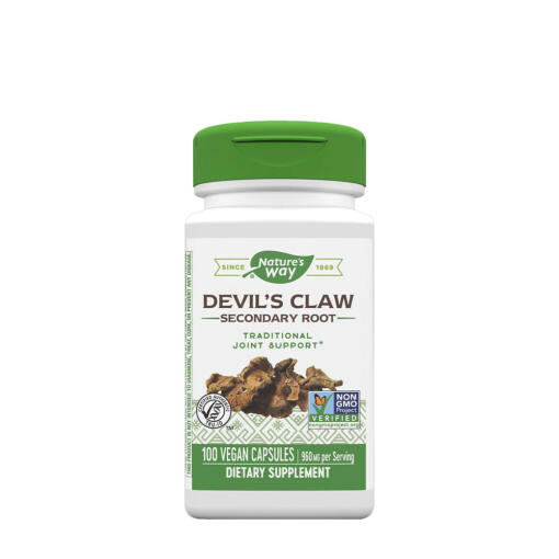 Natures Way - Natures Way Devil’s Claw Secondary Root  (100 Capsules)