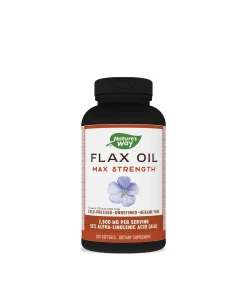 Natures Way - Natures Way Flax Oil Max Strength (200 Softgels)