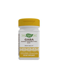 Natures Way - Natures Way GABA (60 Capsules)