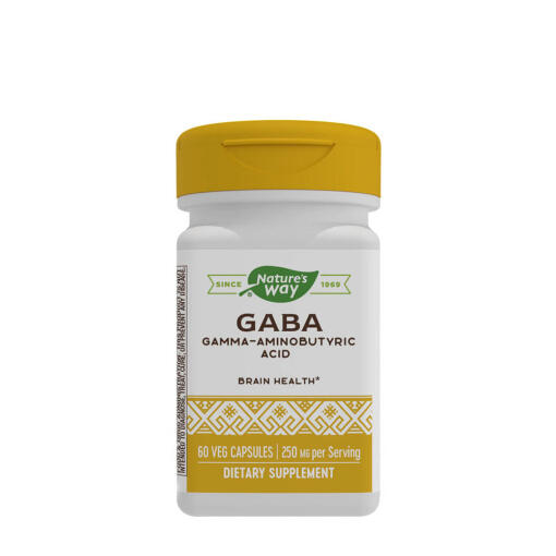 Natures Way - Natures Way GABA (60 Capsules)