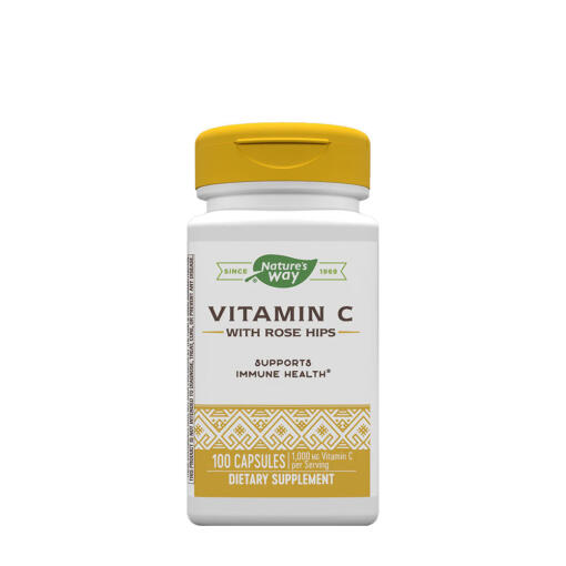Natures Way - Natures Way Vitamin C with Rose Hips (100 Capsules)