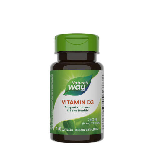 Natures Way - Natures Way Vitamin D3 (120 Softgels)