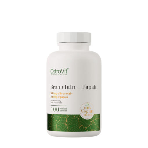 Ostrovit - Ostrovit Bromelain + Papain 100% Vege (100 Capsules)