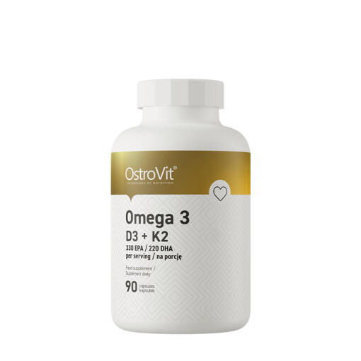 Ostrovit - Ostrovit Omega 3 D3 + K2 (90 Capsules)