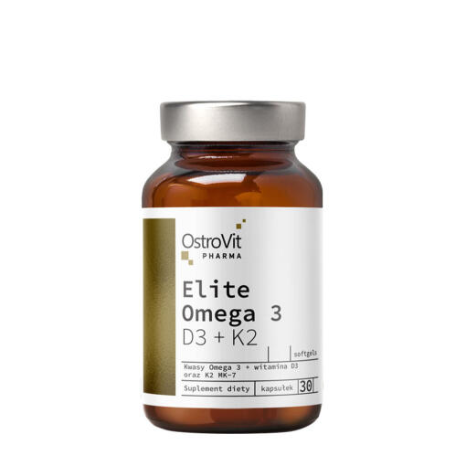 Ostrovit - Ostrovit Pharma Elite Omega 3 D3 + K2 (30 Capsules)