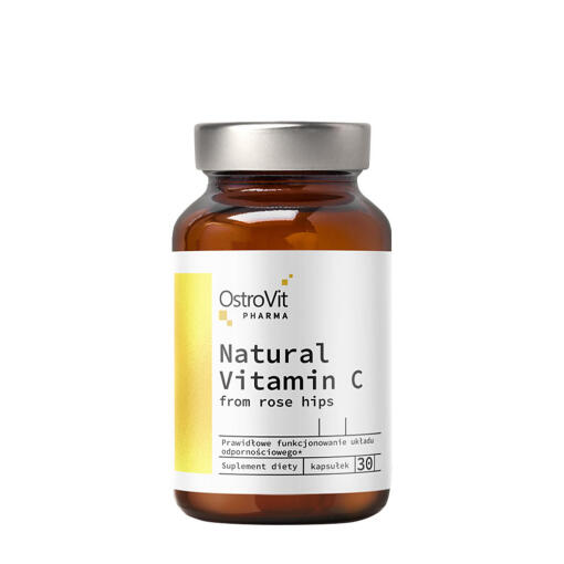 Ostrovit - Ostrovit Pharma Natural Vitamin C from Rose Hips (30 Capsules)