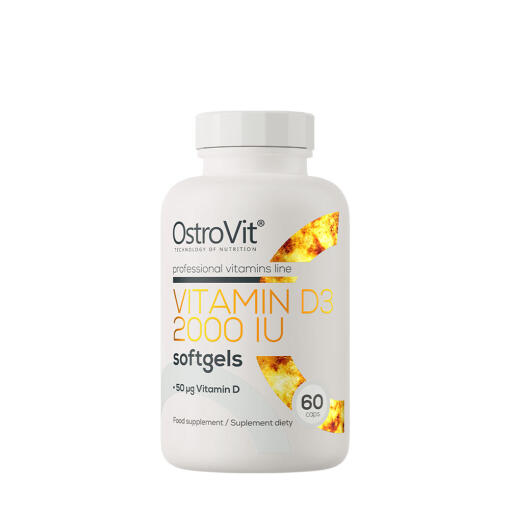 Ostrovit - Ostrovit Vitamin D3 2000 IU (60 Softgels)