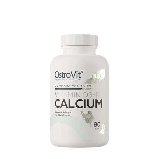 Ostrovit - Ostrovit Vitamin D3 + K2 + Calcium (90 Tablets)