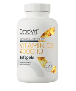 Ostrovit - Vitamin D3 4000 - 120 softgels