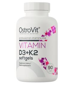 Ostrovit - Vitamin D3 + K2 - 90 softgels