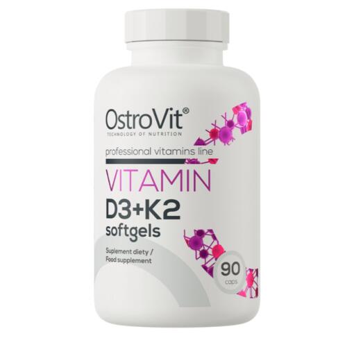 Ostrovit - Vitamin D3 + K2 - 90 softgels