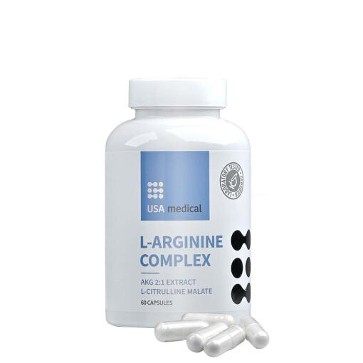 USA medical - USA medical L-Arginine Complex (60 Capsules)
