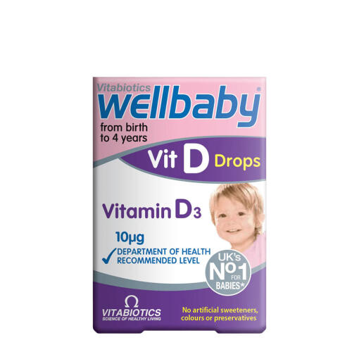 Vitabiotics - Vitabiotics Wellbaby Vitamin D Drops (30 ml)