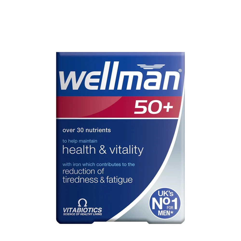 Vitabiotics - Vitabiotics Wellman 50+ (30 Tablets)