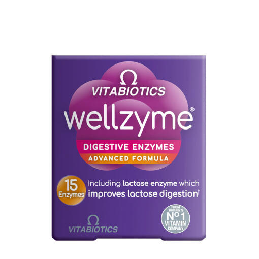 Vitabiotics - Vitabiotics Wellzyme Digestive Enzymes Advanced Formula  (60 Capsules)