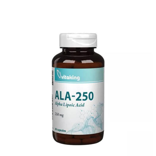 Vitaking - Vitaking ALA-250 Alpha Lipoic Acid 250 mg (60 Caplets)
