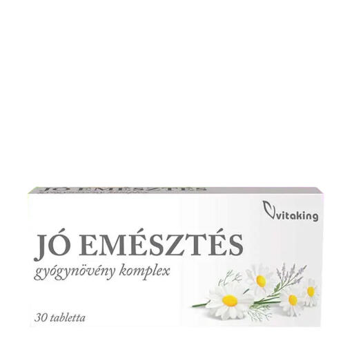 Vitaking - Vitaking Jó Emésztés - Herbal Complex For Digestive Support (30 Tablets)