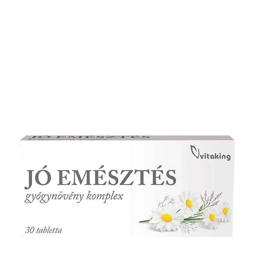 Vitaking - Vitaking Jó Emésztés - Herbal Complex For Digestive Support (30 Tablets)