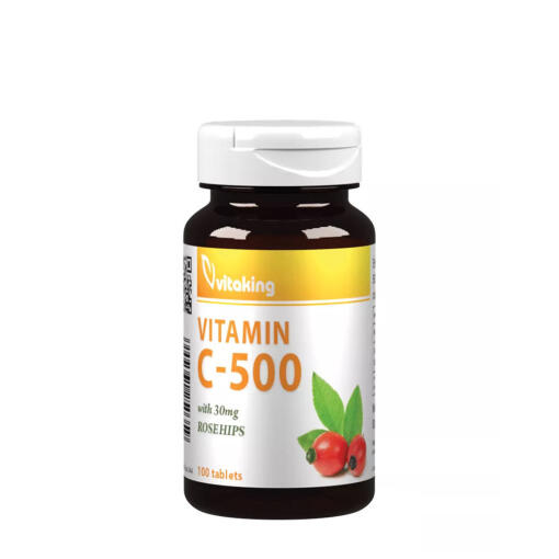 Vitaking - Vitaking Vitamin C-500 with Rosehips (100 Tablets)