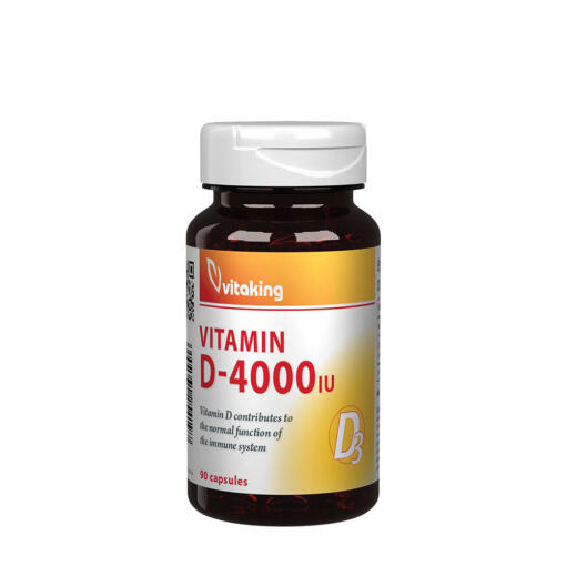 Vitaking - Vitaking Vitamin D-4000 (90 Capsules)