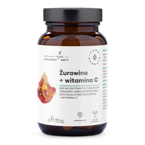 Aura Herbals - AURA HERBALS Cranberry + Vitamin C (60 caps)