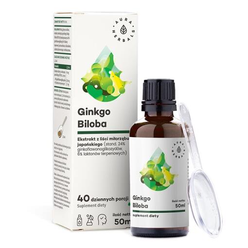 Aura Herbals - AURA HERBALS Ginkgo Biloba