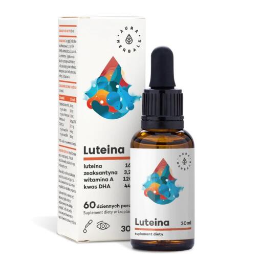 Aura Herbals - AURA HERBALS Lutein + Vitamin A + DHA + Zeaxanthin (30 ml / 1 fl. oz.)