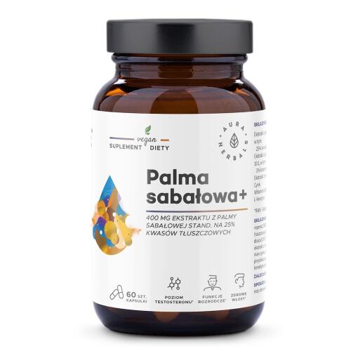 Aura Herbals - AURA HERBALS Sabal Palm 400 mg (60 caps)