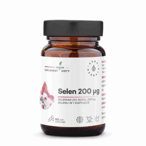 Aura Herbals - AURA HERBALS Selenium 200 µg (60 caps.)