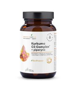 Aura Herbals - AURA HERBALS Turmeric 500 mg C3 Complex® + piperine (60 caps)