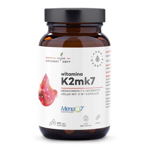 Aura Herbals - AURA HERBALS Vitamin K2 MK7