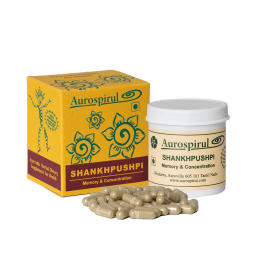 Aurospirul - AUROSPIRUL Shankapushpi (100 caps)