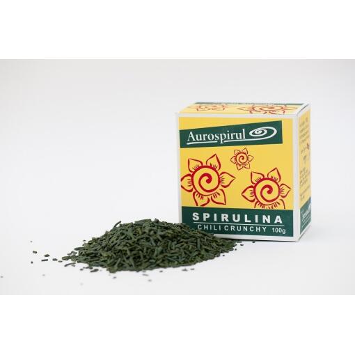 Aurospirul - AUROSPIRUL Spirulina Chili Chrunchy (100 g / 3