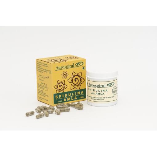 Aurospirul - AUROSPIRUL Spirulina with Amla (100 caps)