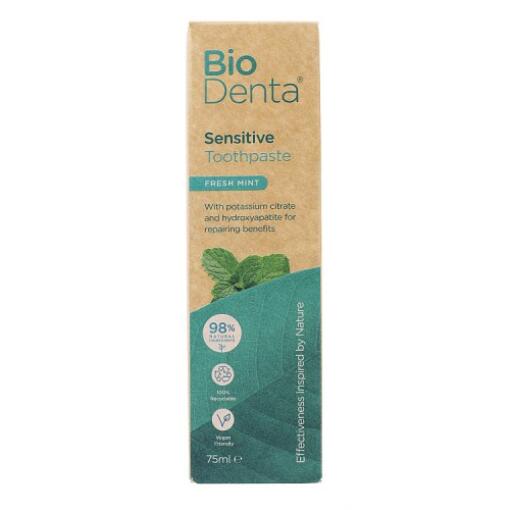 BeConfident - BECONFIDENT BioDenta Pasta do zębów wrażliwych o smaku świeżej mięty (75 ml)