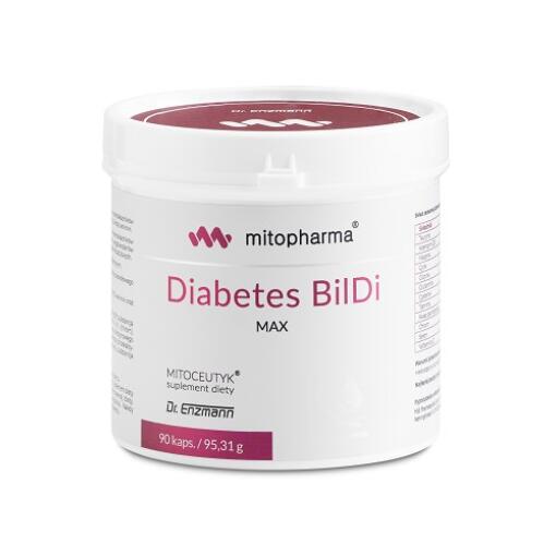 Dr. Enzmann MSE - DR. ENZMANN MSE Diabetes BilDi MAX (90 caps)