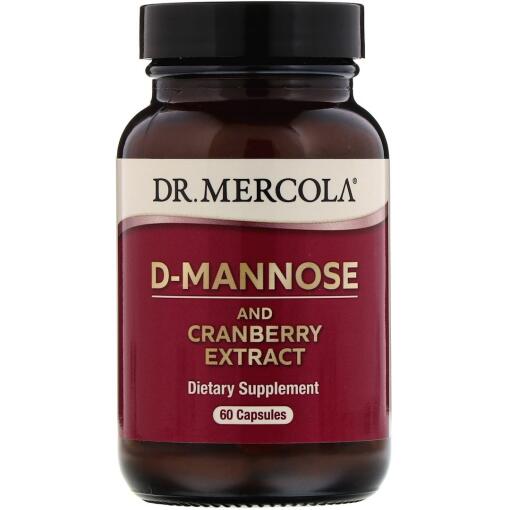 Dr. Mercola - DR. MERCOLA D-mannoza with cranberry (60 caps)