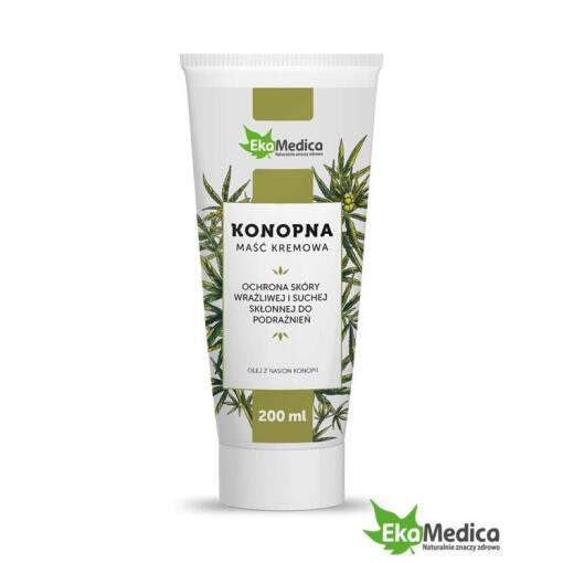 EkaMedica - EKAMEDICA Hemp creamy ointment (200 ml / 6