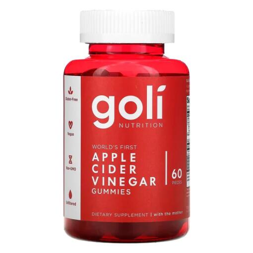 Goli Nutrition - GOLI NUTRITION Apple Cider Vinegar Gummies (60 gummies)