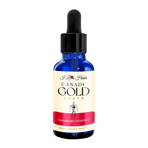 I Love Herbs - I LOVE HERRBS - CANADI Gold Drops KANADYJSKA RECEPTURA (100 ml)