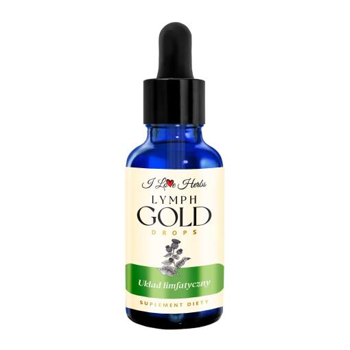 I Love Herbs - I LOVE HERRBS - LYMPH Gold Drops UKŁAD LIMFATYCZNY (50 ml)